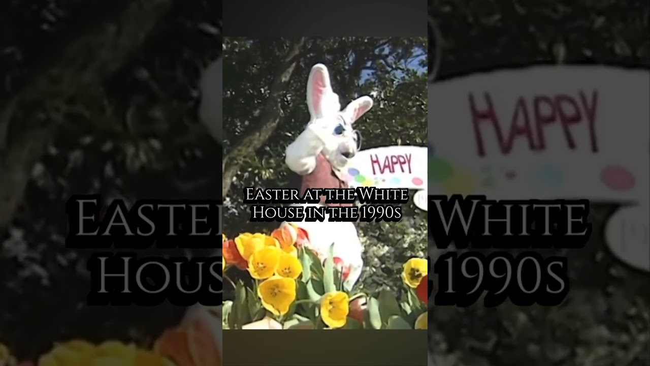Happy Easter from the Clinton White House!