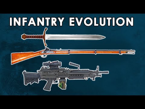 How did Infantry Warfare Evolve from Swords to Guns?