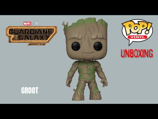 Vídeo relacionado con Funko Pop! Vinyl: Marvel - Guardians Of The Galaxy 3 - Groot - Guardianes de la Galaxia - Figura de Vinilo Coleccionable - Idea de Regalo- Mercancia Oficial - Juguetes para Niños y Adultos