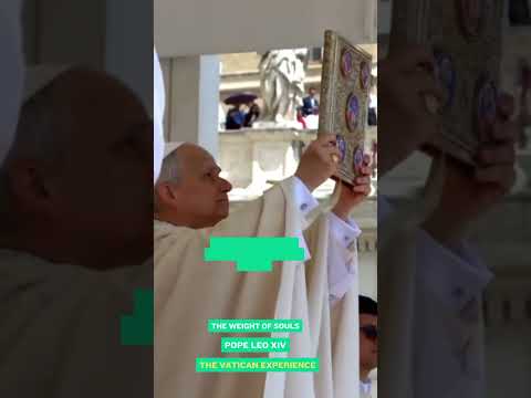 Breathtaking Moment For Pope Leo #vatican #catholicchurch #viralshort #viralvideo #pope #papa