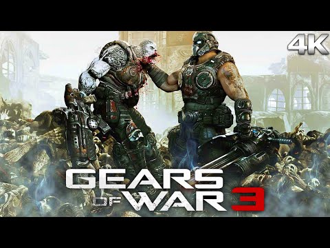 GEARS OF WAR 3 All Cutscenes (Full Game Movie) XBOX Series X 4K Ultra HD