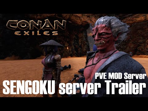 【ConanExiles】SENGOKU server PVE MOD QUEST [OSH]  Trailer【コナンエグザイル】