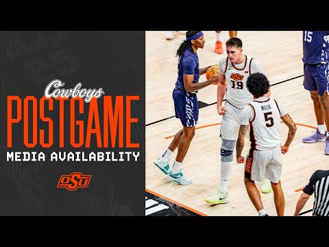 Cowboy Basketball Media Availability | Oklahoma State Postgame vs. Kansas State (01-17-2025)