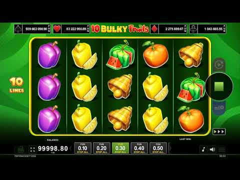 10 Bulky Fruits – Video Gameplay