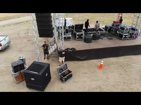 SSS Productions 33’ mobile stage XXL