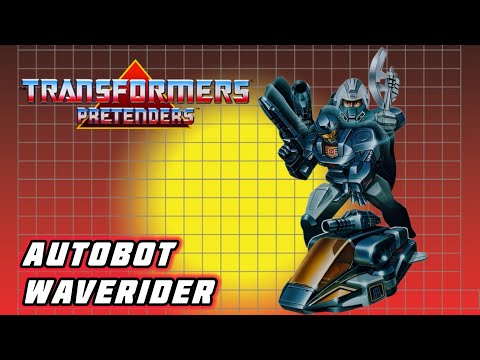 They’re actually Fantastic! Transformers G1 Pretenders Autobot Waverider 4K video Review