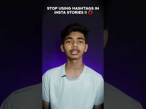 Stop Using Hashtags In Instagram Story (Telugu) 🧐| Craftykiran