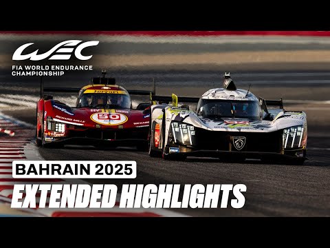Extended Highlights | Bapco Energies 8 Hours of Bahrain 2025 | FIA WEC
