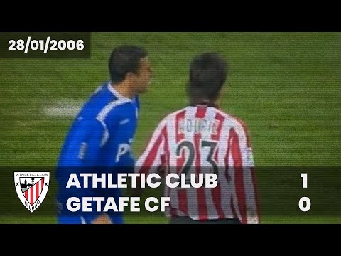 ⚽️ [Liga 05/06] J21 I Athletic Club 1 - Getafe CF 0 I LABURPENA
