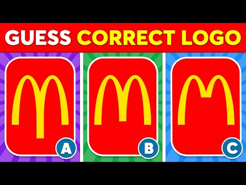 Guess The Correct Logo ✅🤔 70 Famous Logos 🤯🔥 Logo Quiz 2025