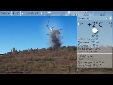 Погода. Волгоград. 1 - 3 ноября 19 г.
