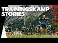 Training sessions, icy swim & golf skills ⛰️ | First days in Austria in TRAININGSKAMP STORIES ??