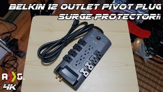 Video thumbnail for Belkin 12 Outlet Pivot Plug Surge Protector Unboxing | 4K | by Angelo Giles