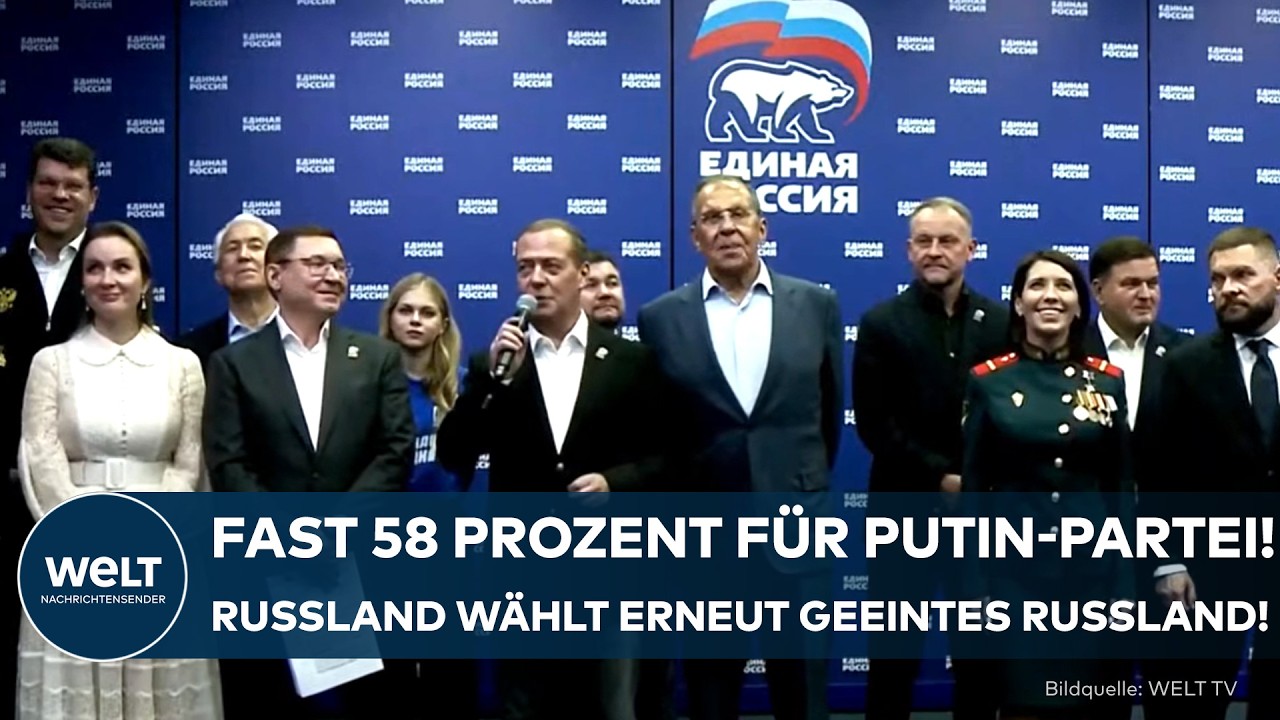 RUSSLAND HAT GEWÄHLT: Kremlpartei siegt deutlich! Geeintes Russland gewinnt die Duma-Wahl!