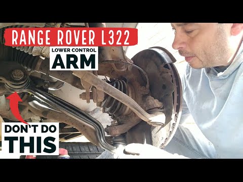 Range Rover L322 Lower Control Arm Replace Tip !