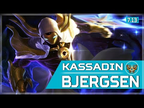 508. Bjergsen Kassadin vs Lucian - Mid - July 10th, 2017 - Patch 7.13 Season 7