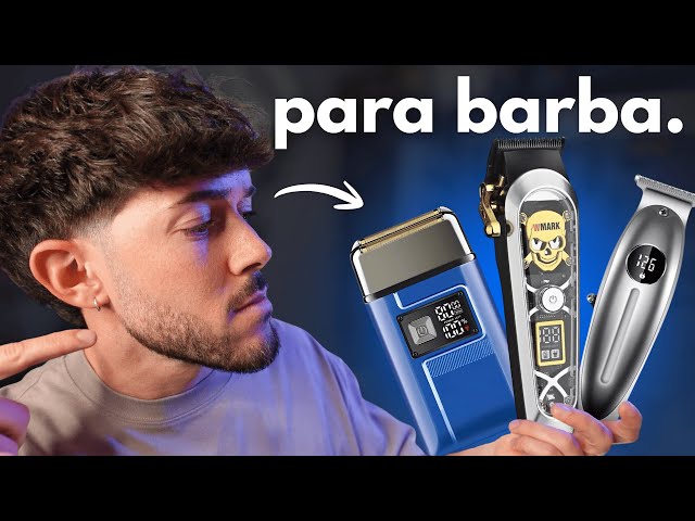 Vídeo relacionado con Maquina de Cortar Pelo Hombre, Maquina de Afeitar Hombre Eléctrica con LED Cortapelos Recortar Barba Sin Cable Maquinilla de Afeitar Cortar Pelo Para el Hogar y el Salón (Bronce)