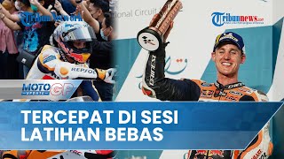 Pol Espargaro Jadi Tercepat di Sesi Latihan Bebas FP1 MotoGP Mandalika, Ini Aksinya Lewati Finish