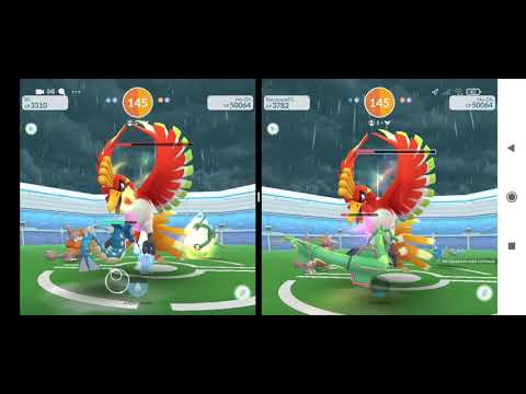 LEGENDARY HO OH RAID BOSS DOUBLE GOTCHA