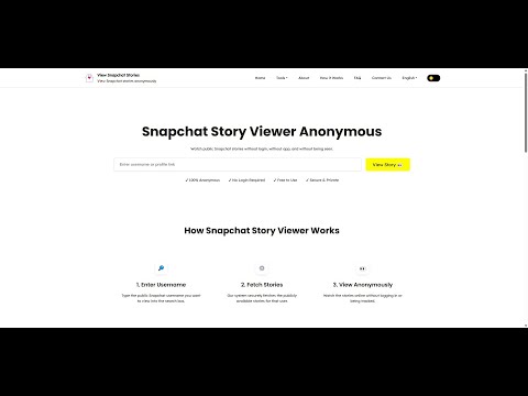 Download & View Snap Stories video thumbnail