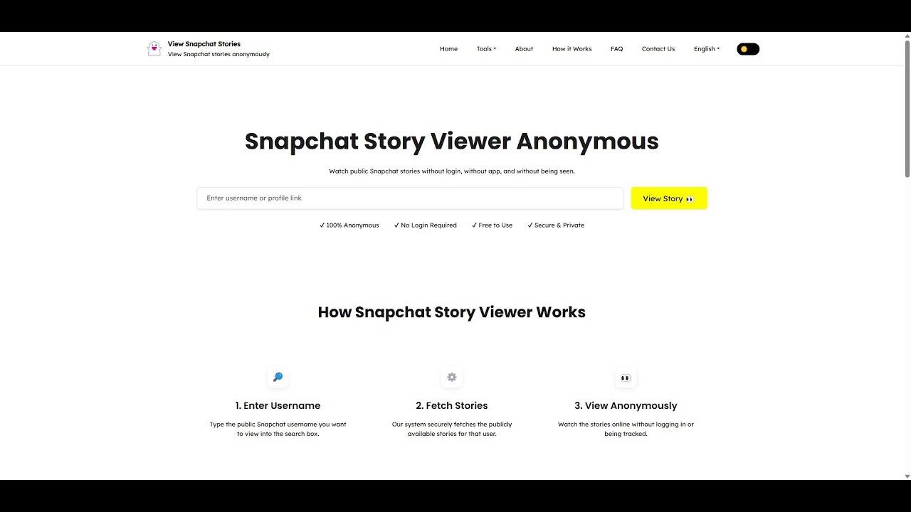 Snapchat Story Viewer & Video Downloader demo video