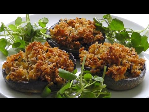 Garlic & Butter STUUFED MUSHROOMS recipe | How to make