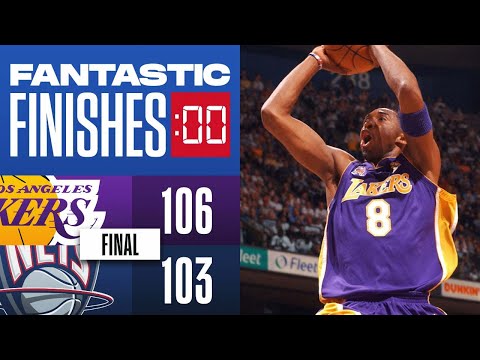WILD Finish From Lakers And Nets 2002 NBA Finals 👀