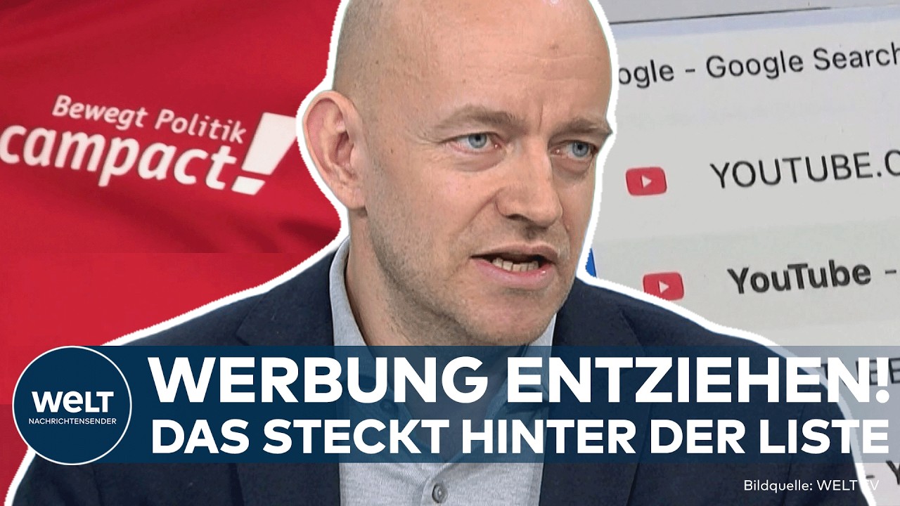WERBEBOYKOTT AUF YOUTUBE: Campact nimmt 62 Kanäle ins Visier – Streit um angebliche AfD-Nähe