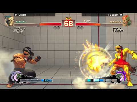 USF4 @ NLBC #115 - Liston (Sagat) vs TS Sabin (Dhalsim) [720p/60fps]