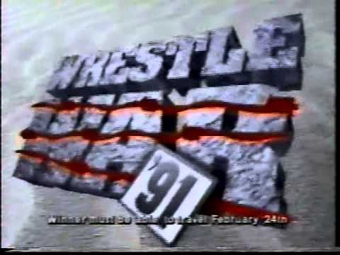 WCW Wrestle War 91 Sweepstakes Commercial