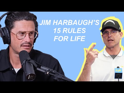 The 15 Rules for Life According to Jim Harbaugh