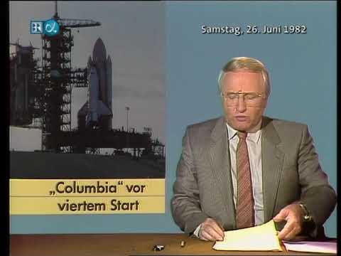 ARD Tagesschau vom 26.06.1982 - Shuttle STS-4 Start