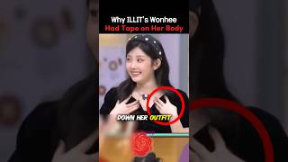 Download lagu Why ILLIT’s Wonhee Had Tape on Her Body #illit #kpop #kpopidol #shorts mp3