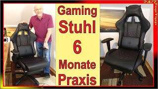 Dowinx Gaming Stuhl ✔ 6 Monate Praxis [ Gamer Stuhl als Bürostuhl ] Dowinx Gaming Homeoffice TopTipp