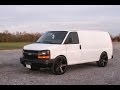 2008 Chevy Express van with Dub Ballers 