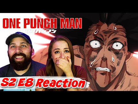 One Punch Man S2 E8 "The Resistance of the Strong" Reaction & Review! | REACTIONS ON THE ROCKS