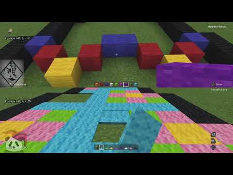 Panda Plays Minecraft -- Panda Pixel Party, Easter Egg Painting Contest!