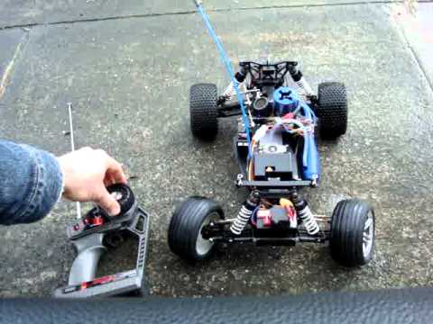Remote start upgrade kit, Traxxas nitro sport, (Vid 13)
