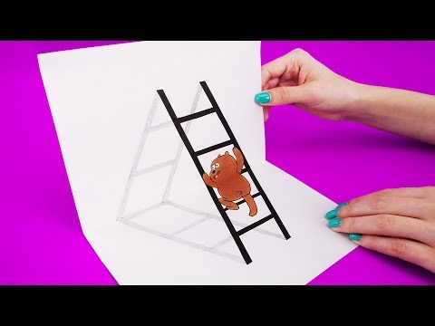 FUNNY DRAWING IDEAS AND COOL CRAFTS TO MAKE NOW