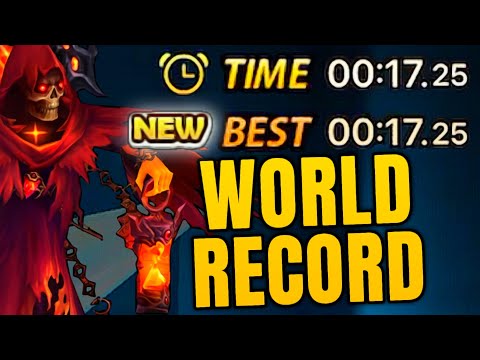 17,25 sec GB12 & 17,85 sec DB12 (World Record)  in Summoners War