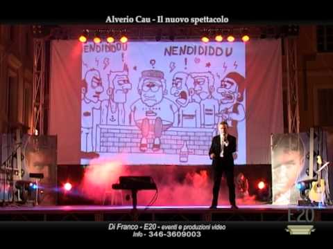 Alverio Cau - il nuovo spettacolo con Demo Mura - Servizio TV 2011 - Video E20