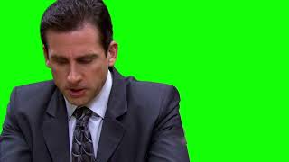 The Office Michael Scott "yesh" green screen