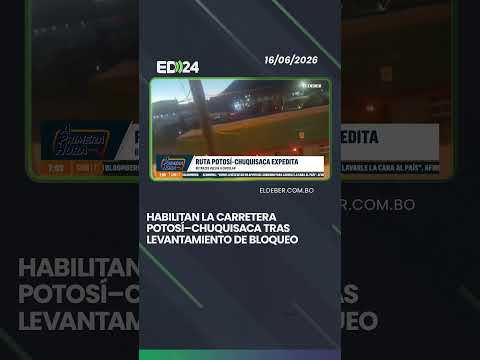 Habilitan la carretera Potosí–Chuquisaca tras levantamiento de bloqueos