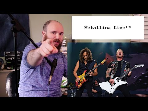 Listening To Metallica Live For The First Time!