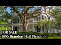 FOR SALE: 1856 Brandon Hall Plantation, Natchez, Mississippi