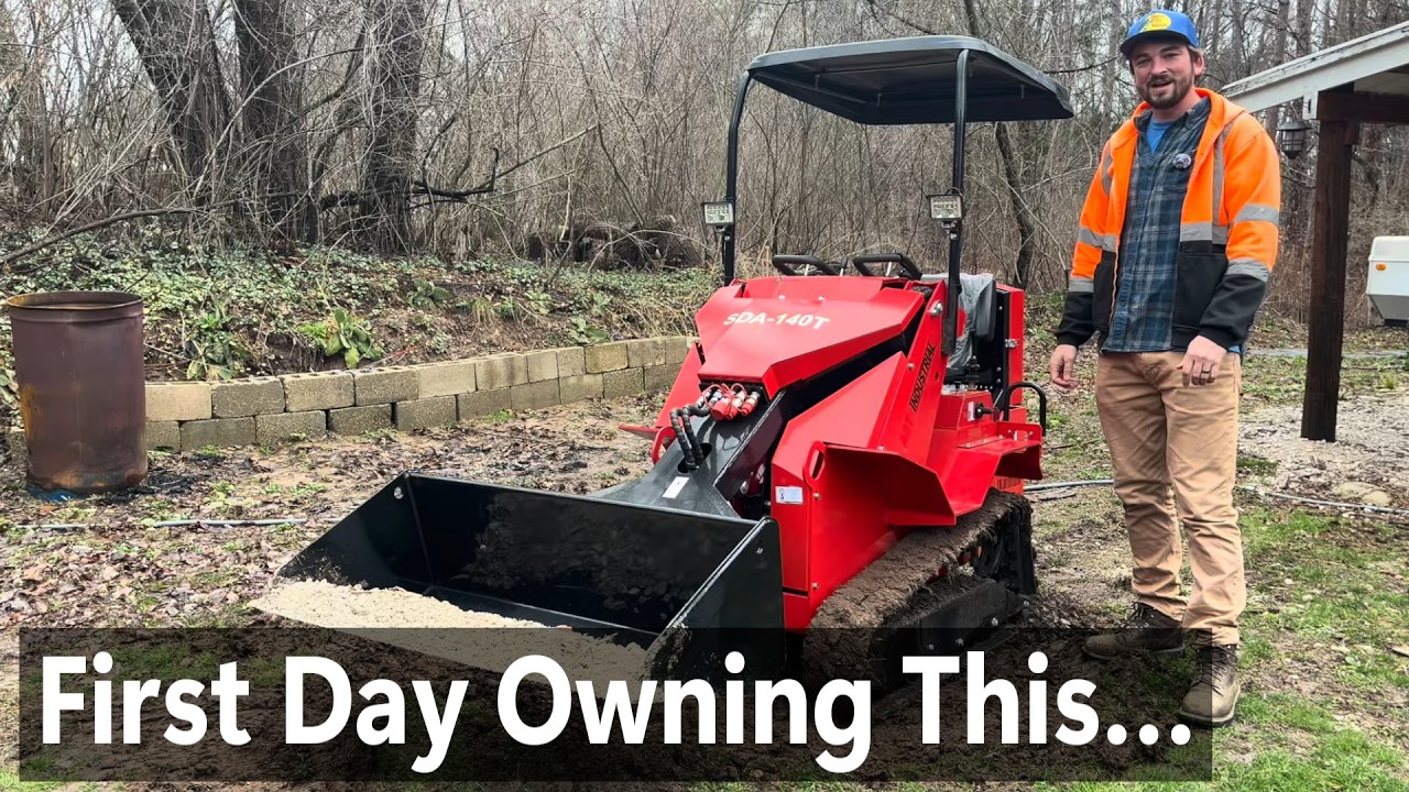 AGT Mini Skid Steer First Look – Chinese Skid Steer Review Day 1