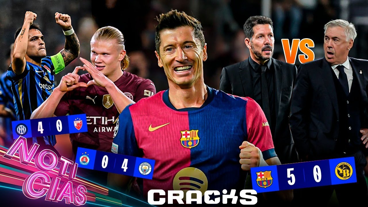 ¡GOLEADAS! Barça, Inter, City y BVB ARRASAN | ROUND 2: ANCELOTTI vs CHOLO | NUEVO DT para el UNITED