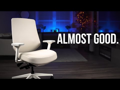 Branch Ergonomic Chair Pro - Mesh Office Chair with 14 Points of Adjustment - Height, Depth & Tilt Adjustable - 5D Armrests - Forward Tilt, Smooth Recline, and Lumbar Support - Boulder video review thumbnail