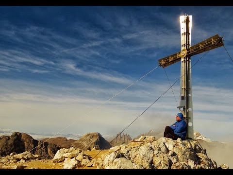 Bergtour, Sassongher (2.665m) Dolomiten 1.11.2013