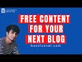 How To Get FREE Content From Archive Org Post It On Your Blog On Automation Free Content Video